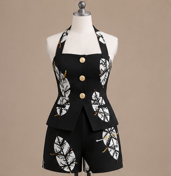 screenshot 2026 08 05 170938 Halter neck shorts set